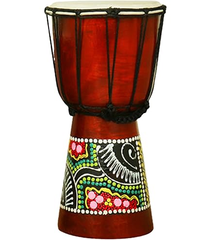 Amazon | Anfang ジャンベ 楽器 太鼓 民族楽器 パーカッションランダム